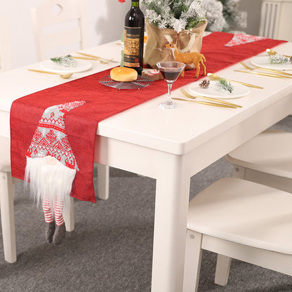 Decorative Rudolph table flag