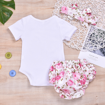 Baby girl summer suit