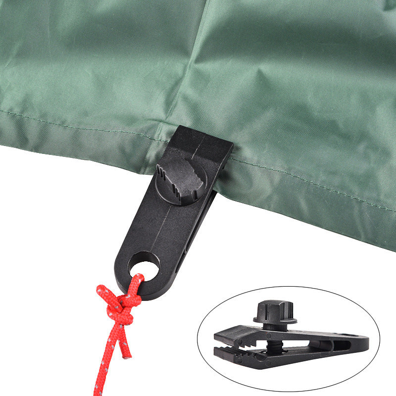 Outdoor tent fixed plastic clip