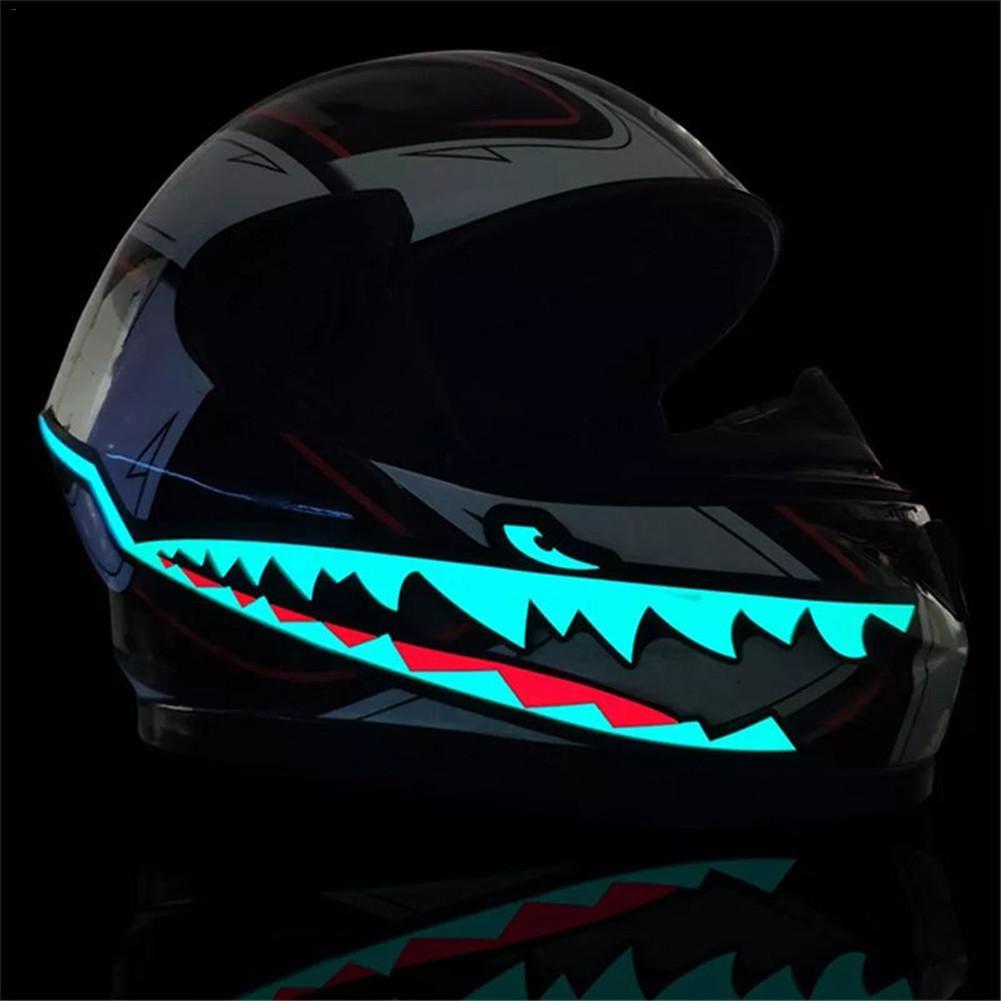 Motorcycle helmet light bar