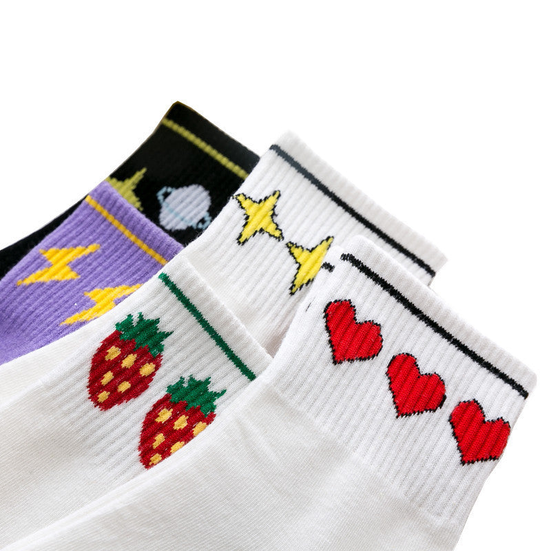 Strawberry love socks