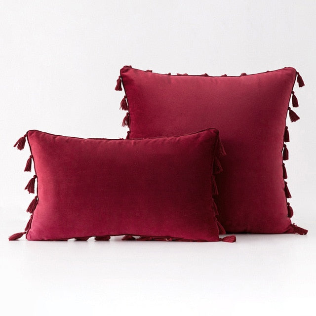 Super Soft Velvet Pillow Cover Hand Made Velvet Cushion Cover