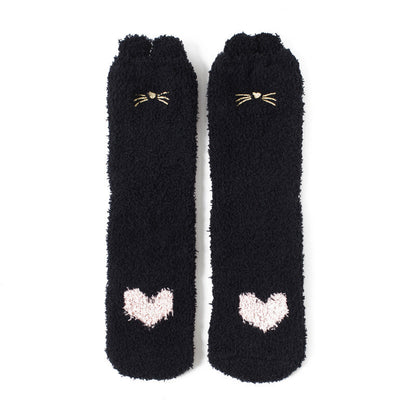 Thickening warm home sleep socks