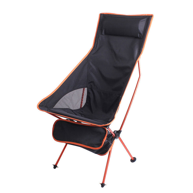 Large Outdoor Folding Fishing Chair With Pillow