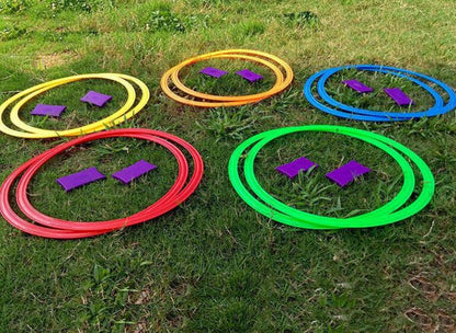 The kindergarten indoor games and the training of children's outdoor sports equipment equipment hopscotch hopscotch