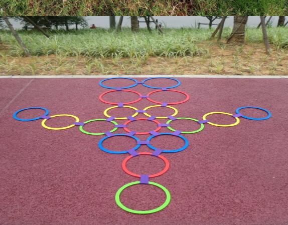 The kindergarten indoor games and the training of children's outdoor sports equipment equipment hopscotch hopscotch