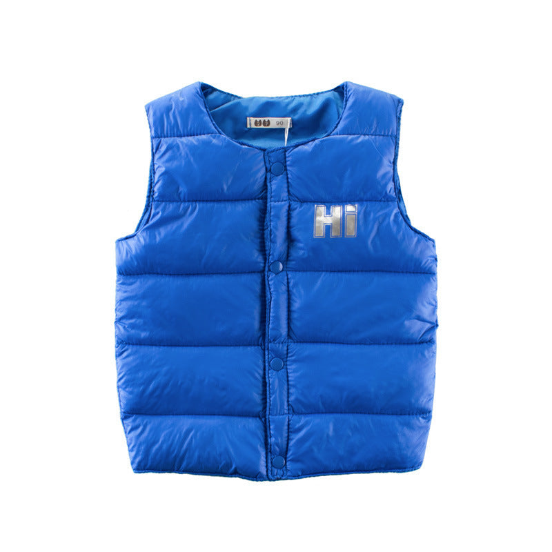 Down cotton vest