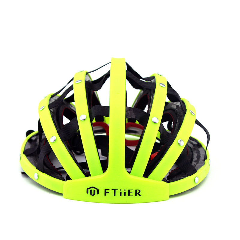 Convenient folding mountain bike helmet