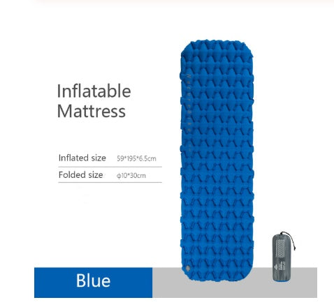 Inflatable cushion outdoor tent sleeping mat