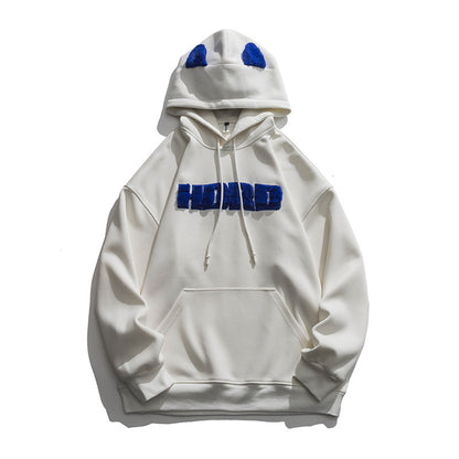 Men's Monogram Embroidery Hoodie