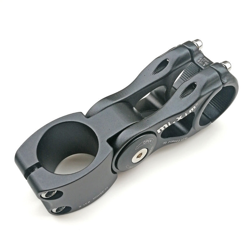 Bicycle leading handlebar raiser