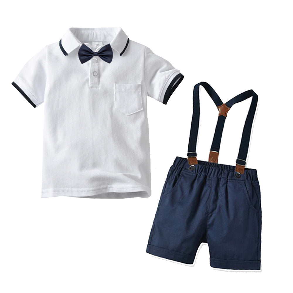 Boys' shirt and overalls