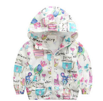 Children's cartoon dinosaur jacket