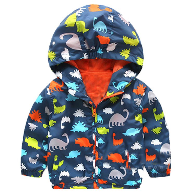 Children's cartoon dinosaur jacket