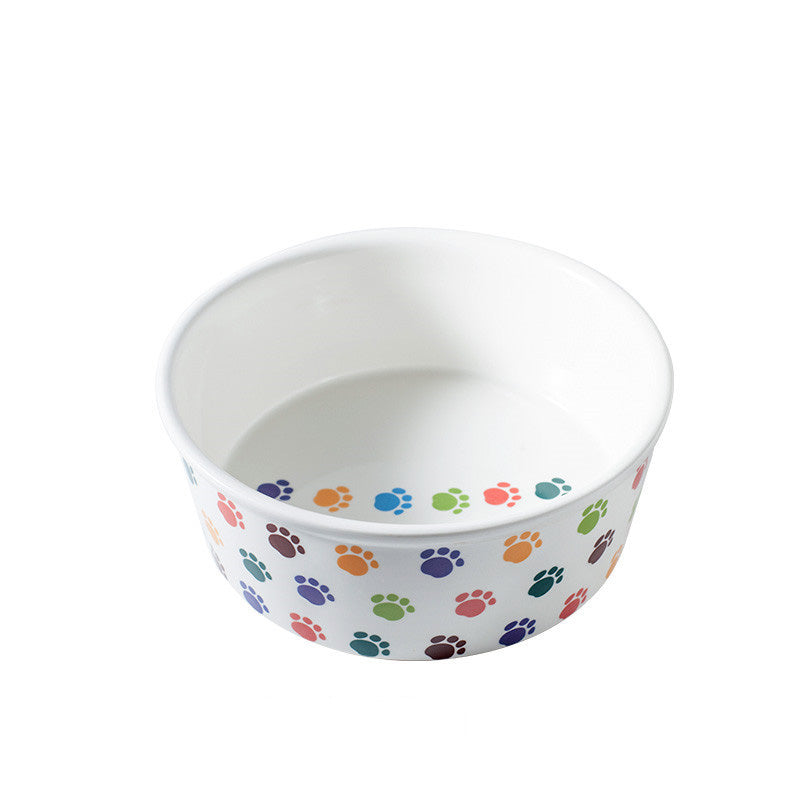 Ceramic pet bowl