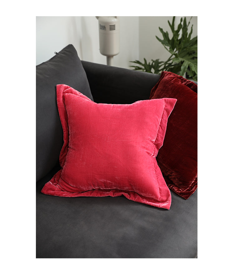 Vintage And Gorgeous Style High Gloss Velvet Pillow