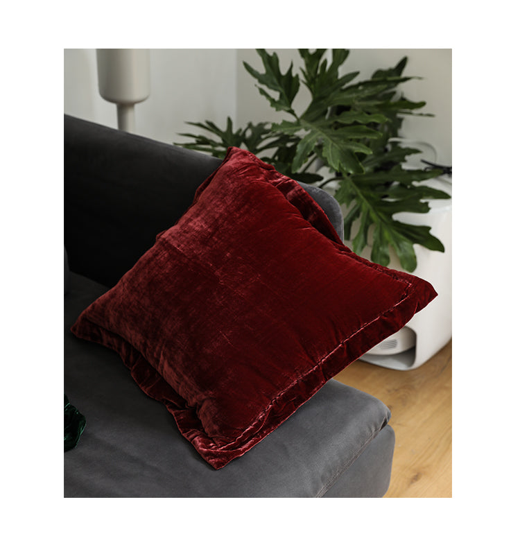 Vintage And Gorgeous Style High Gloss Velvet Pillow