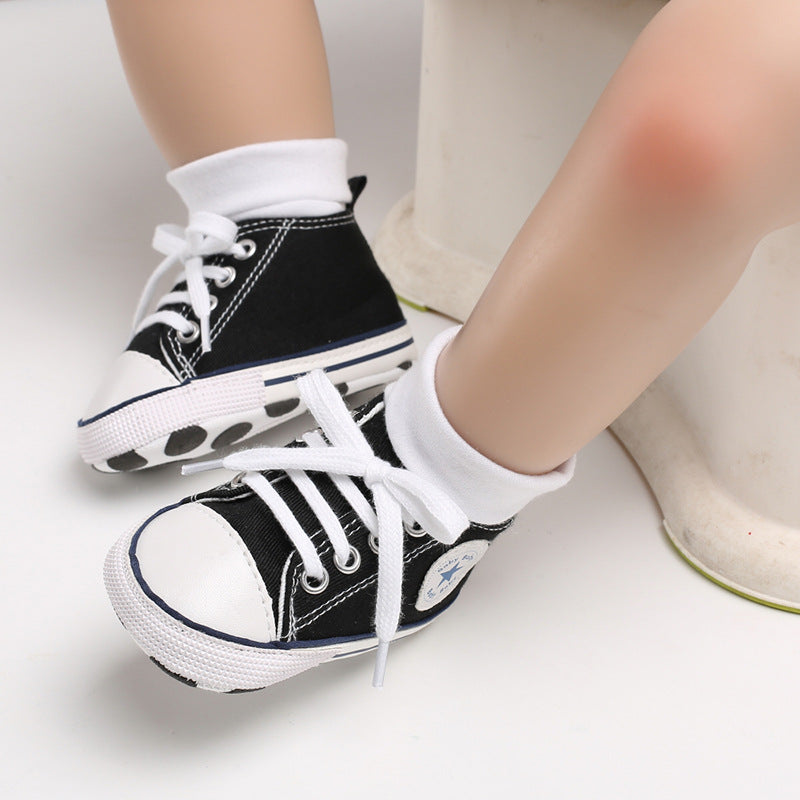 Baby soft-soled shoesBaby shoes canvas shoes