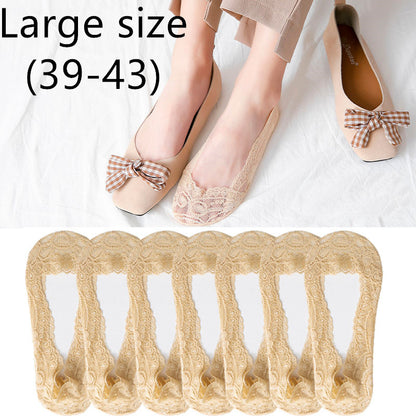 10pcs Lace boat socks