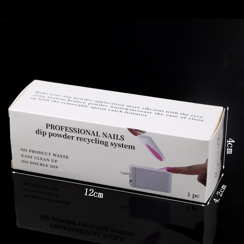 Portable Nail Powder Recovery Box