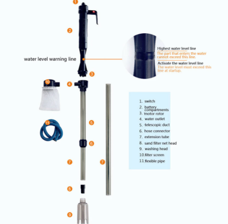 Automatic Water Exchanger For Fish Tank