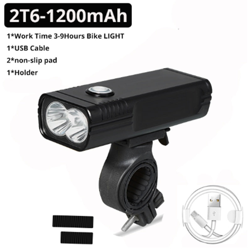 20000Lm Bicycle Light USB Rechargeable Waterproof Bike Light