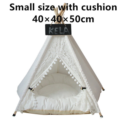 Small And Medium-Sized Dog Indian Pet Tent