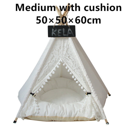 Small And Medium-Sized Dog Indian Pet Tent