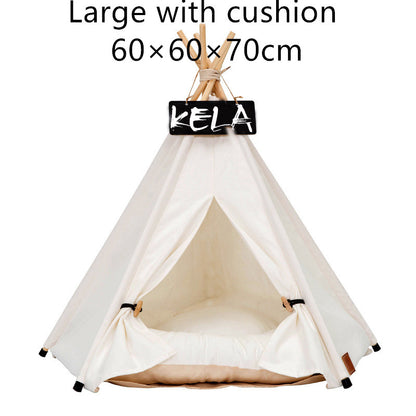 Small And Medium-Sized Dog Indian Pet Tent