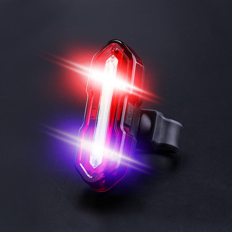 Cycling Tail Light Highlighting USB Tail Light Bicycle Accessories Night Riding Light