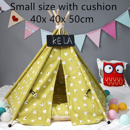 Small And Medium-Sized Dog Indian Pet Tent