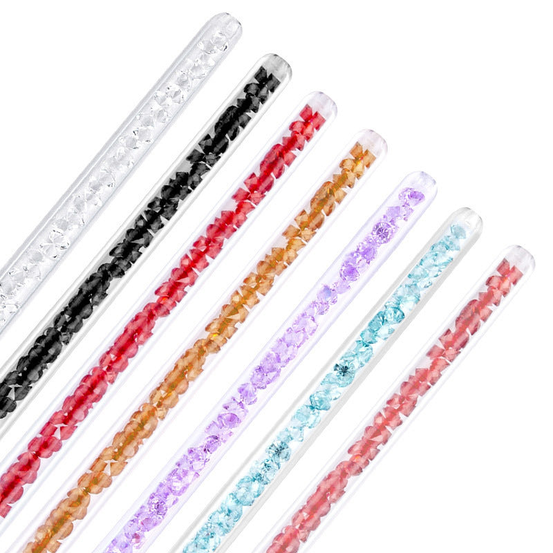 7 Sets Of Rhinestone Nail Pens