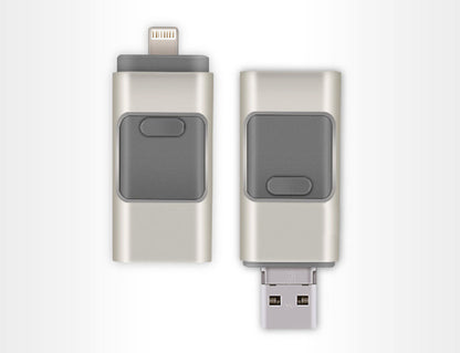 Suitable ForApple Android Mobile Computer OTG Three-in-one USBFlash Drive