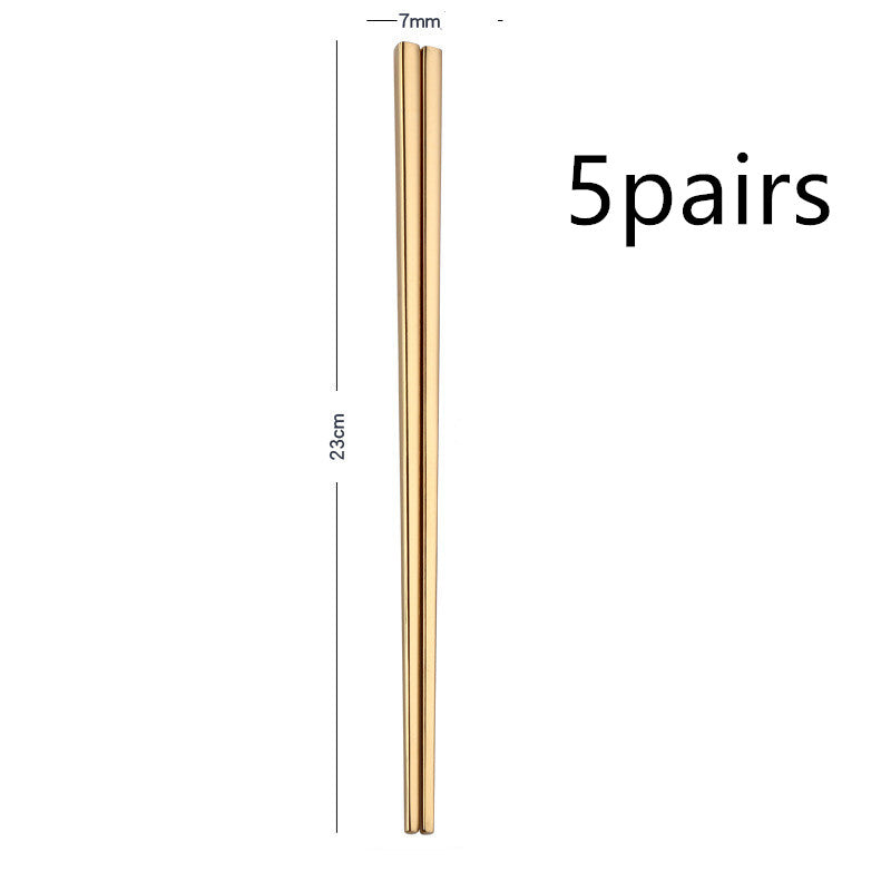 Stainless steel chopsticks