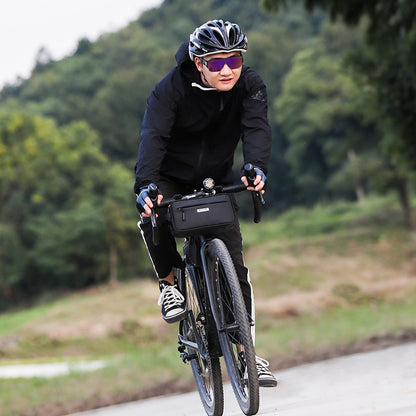 Bicycle Front Bag With Water-repellent Function, Road Front Crossbeam Triangle Riding Belt Bag