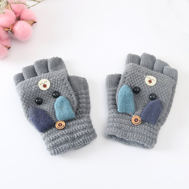 New Cute Children's Warm Gloves Cartoon