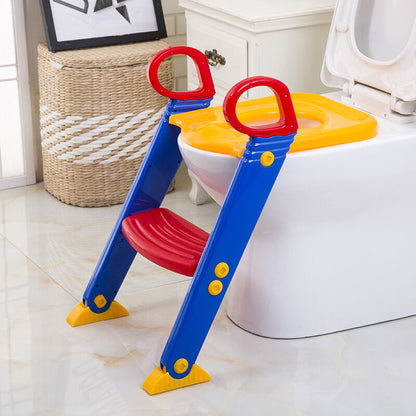 Baby Ladder Toilet Baby Toilet Ladder Folding Toilet Seat Auxiliary Cushion Cover