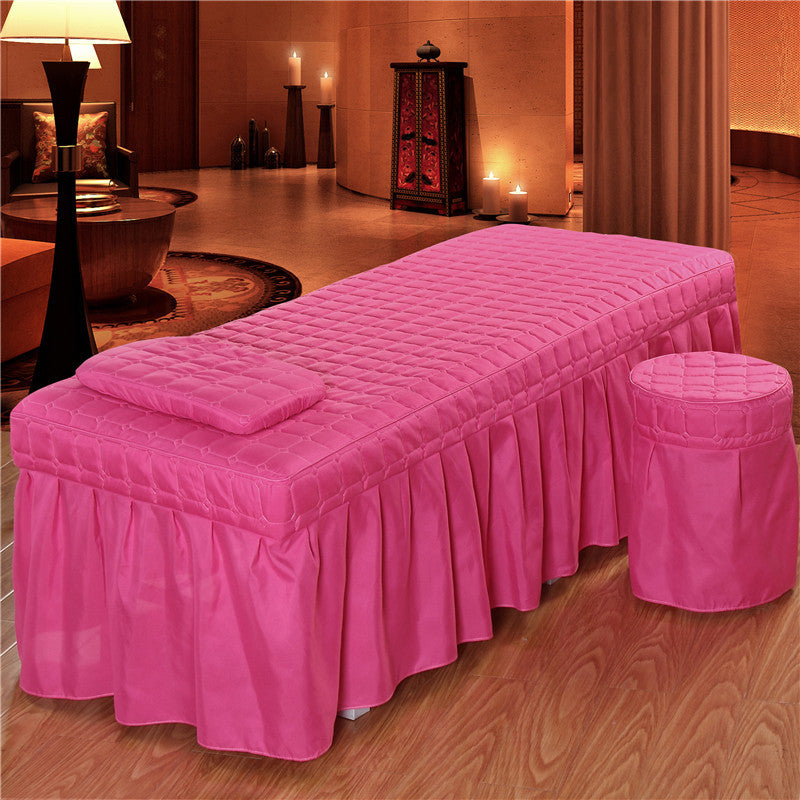 Surging Beauty Bedspreads For Beauty Salons, One-piece Spa Clubs Push Oil Bed Cover