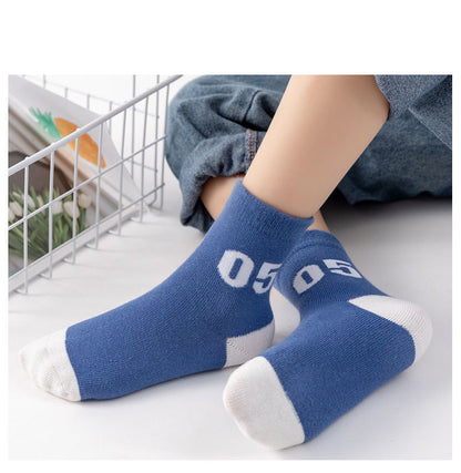 Boys And Girls Baby Cotton Socks Summer Breathable Boat Socks Middle School Children Student Socks