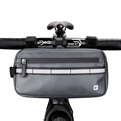 Bicycle Front Bag With Water-repellent Function, Road Front Crossbeam Triangle Riding Belt Bag