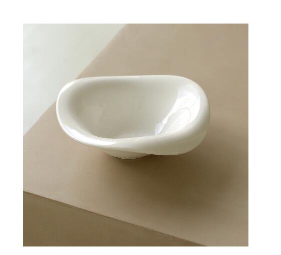 Substitute French Special-shaped Ceramic Salad Bowl