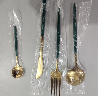 tableware stainless steel spoon set