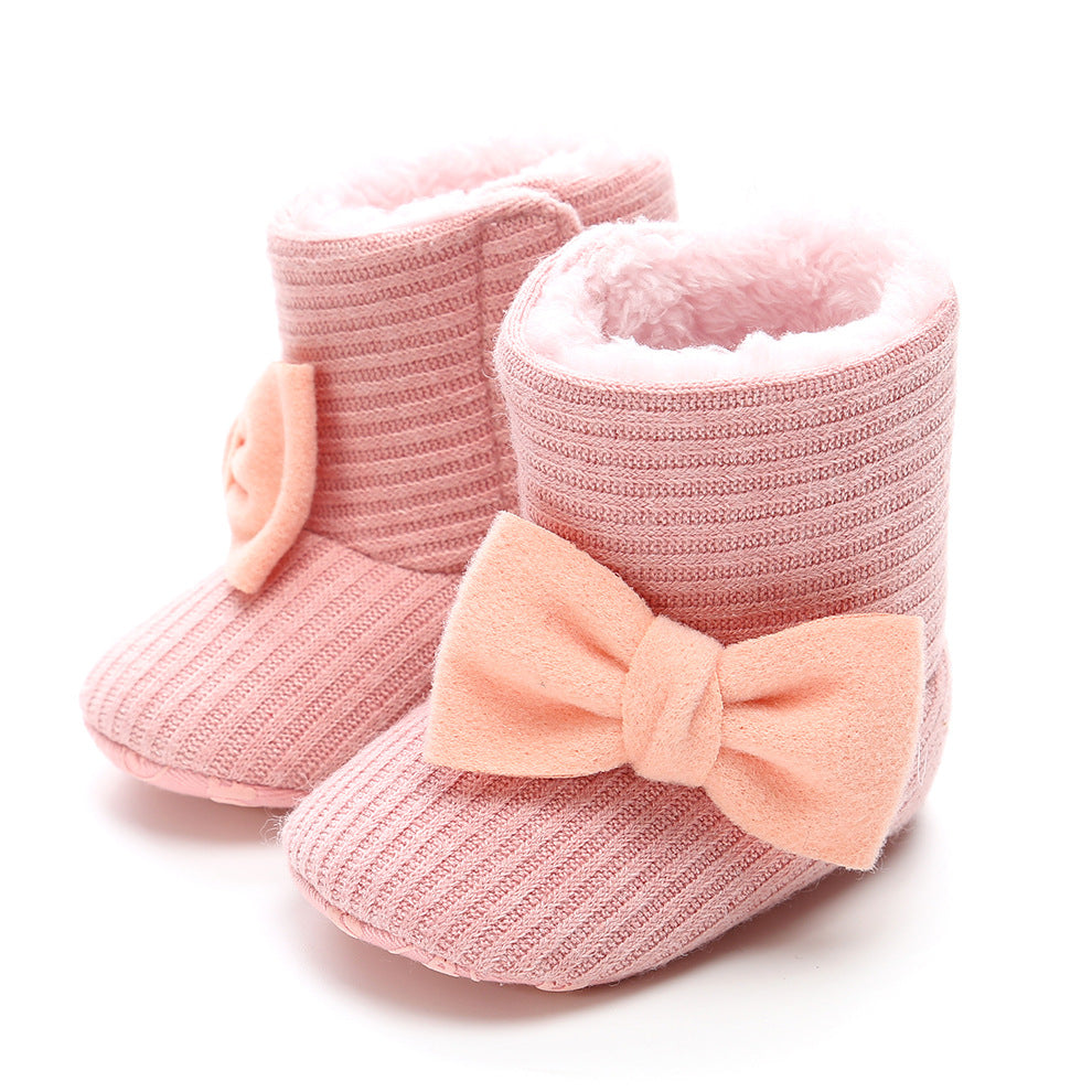 Sunflower Warm Boots Baby Shoes Baby Boots Cotton Boots Baby Choes Toddler Shoes