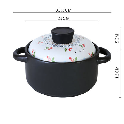 Small Casserole Stew Pot Casserole Household Soup