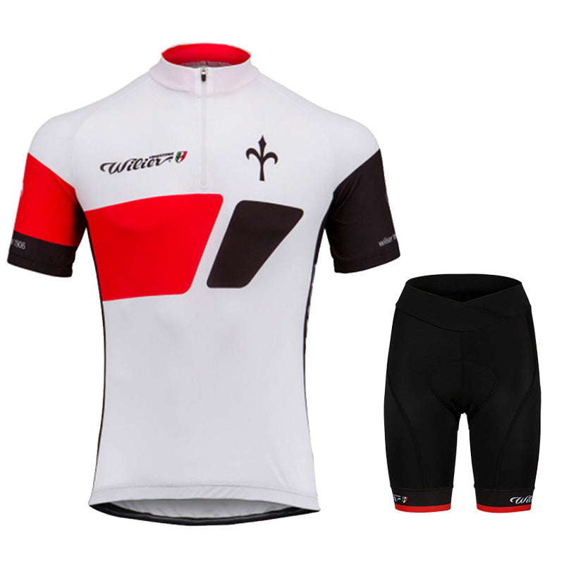 Short-sleeved Bib Cycling Jersey