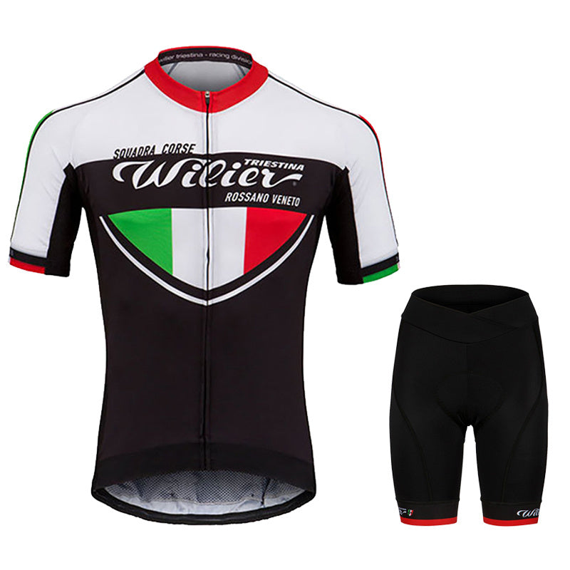 Short-sleeved Bib Cycling Jersey