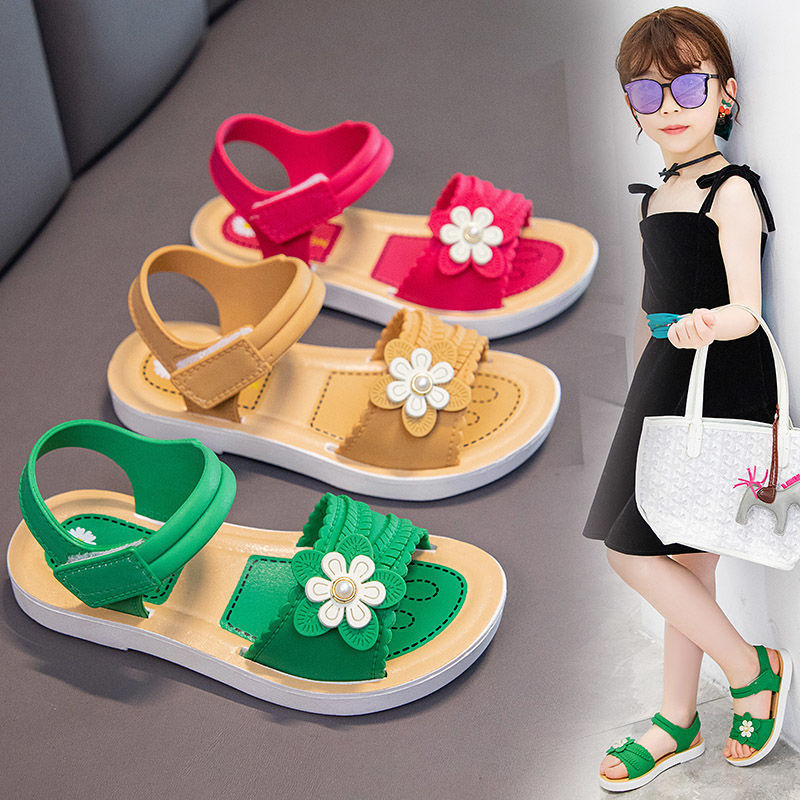 Summer New Medium And Large Non-slip Soft Bottom Sandals And Slippers