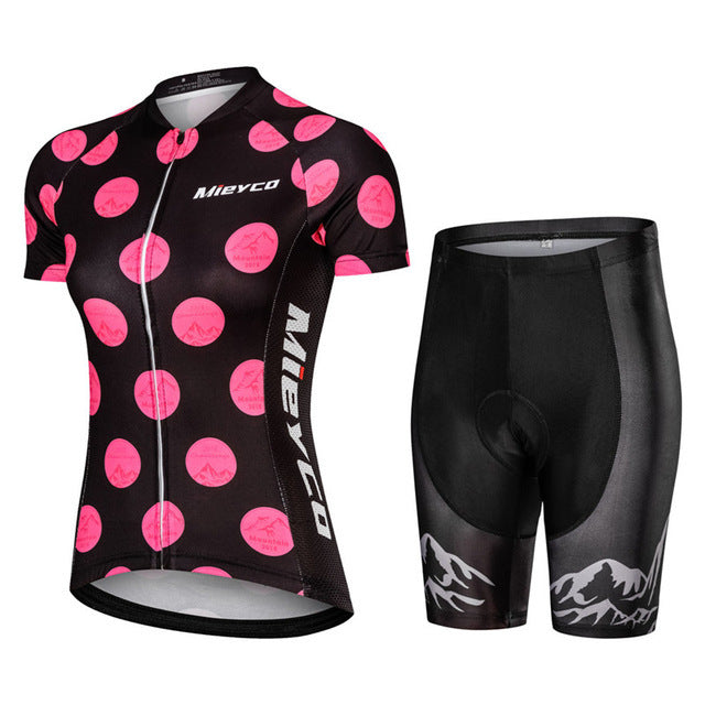 Pro Women Cycling Set Bike Clothing Female Racing Bicyc