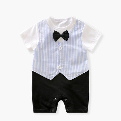 Stylish Baby Male Summer One-piece Clothes