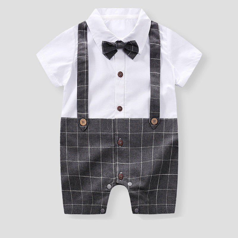 Stylish Baby Male Summer One-piece Clothes